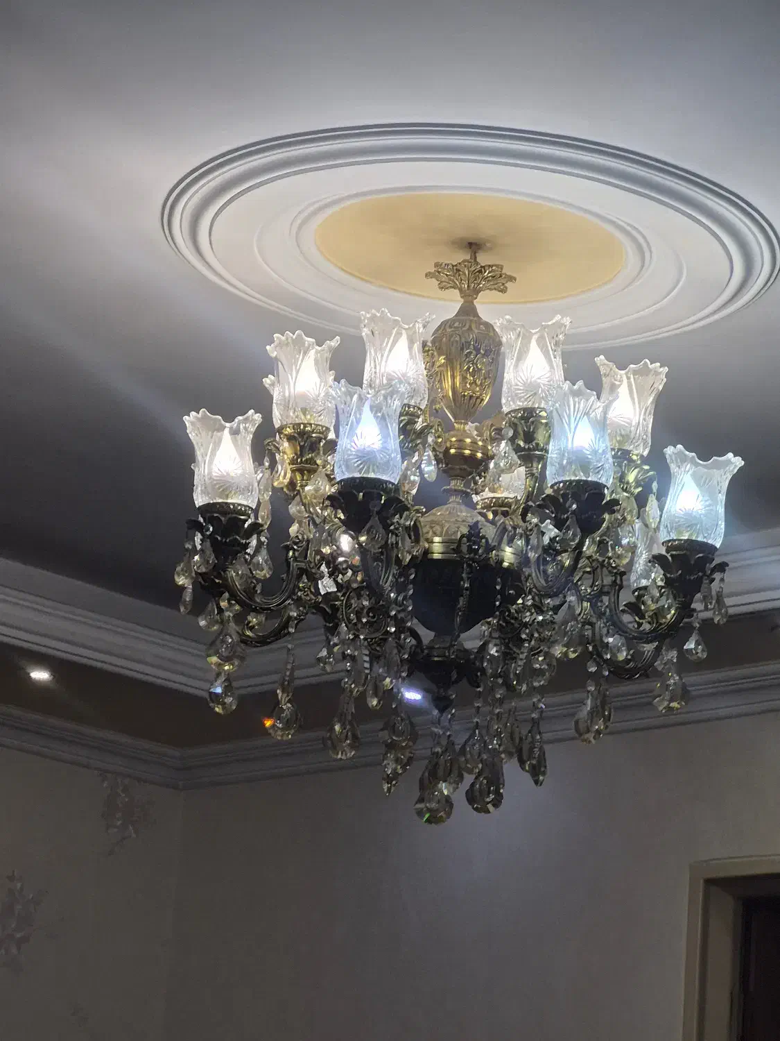 لوستر|لوستر و چراغ آویز|کرج, برغان|دیوار