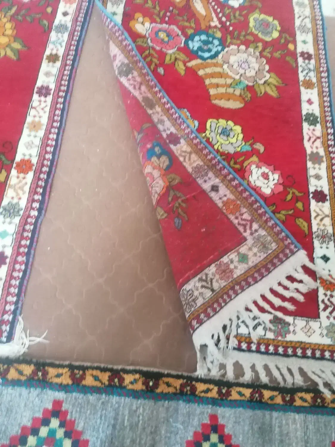 قلیچه دست باف جفتی|فرش|شهرضا, |دیوار