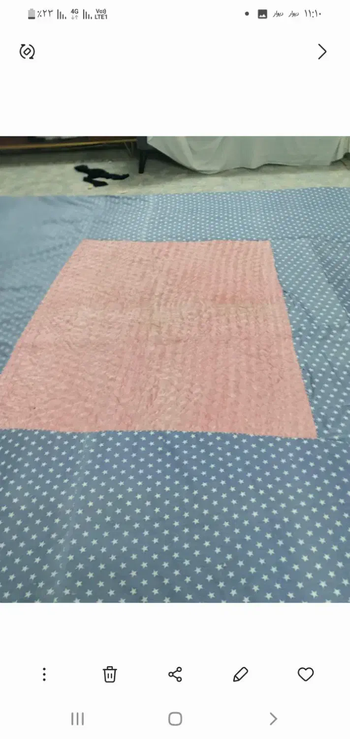 لحاف کرسی|رختخواب، بالش، پتو|بیرجند, |دیوار