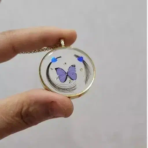 گردنبند موی یار شبتاب رزین بلک فرایدی|بدلیجات|بوشهر, |دیوار