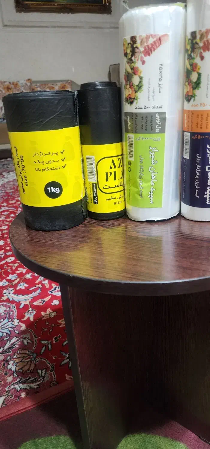 فروش نایلکس شفاف   کیسه فریزر    کیسه زباله|عمده‌فروشی|شیراز, تندگویان|دیوار