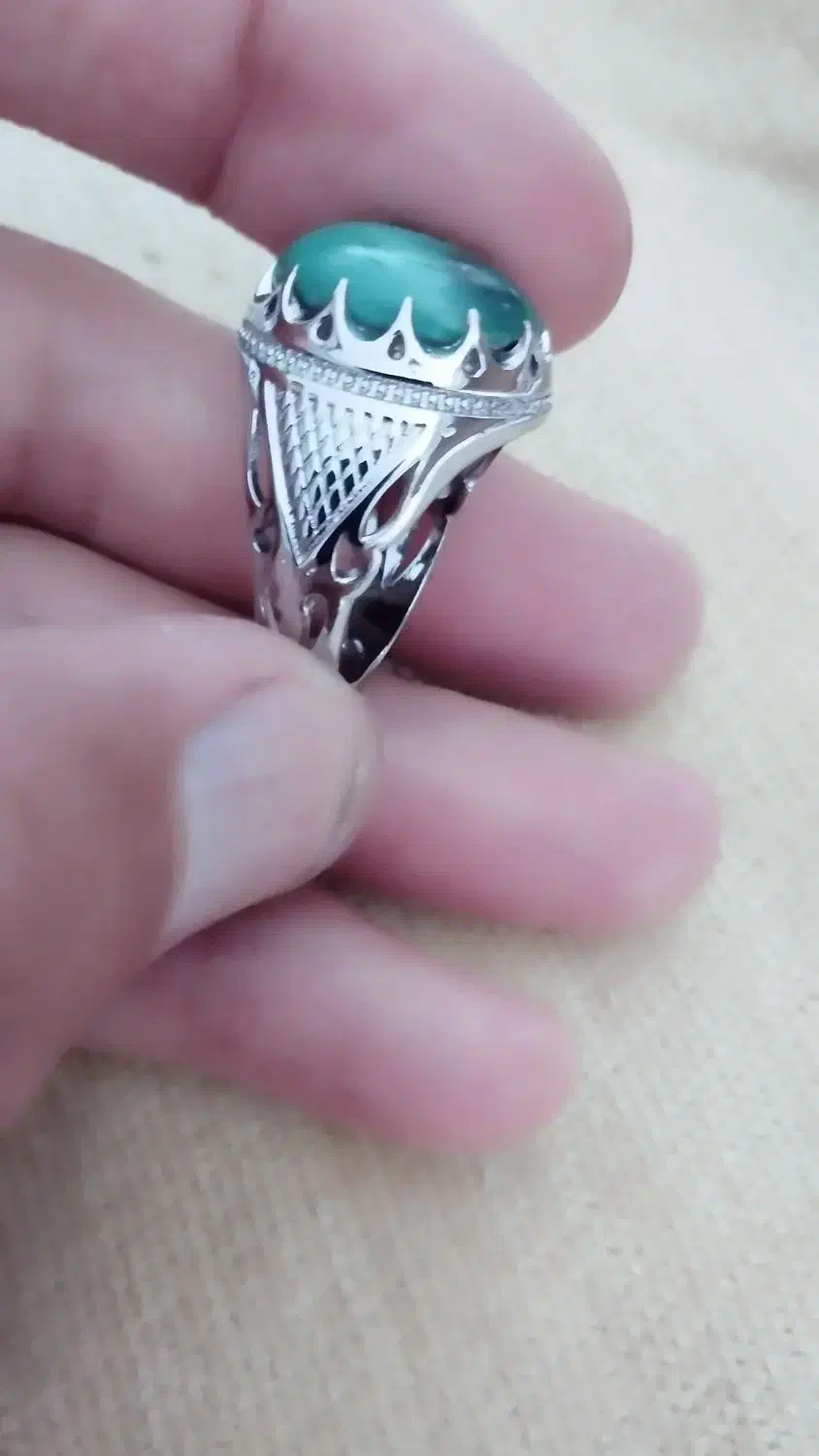 انگشتر مالاگیت|جواهرات|شهرکرد, |دیوار