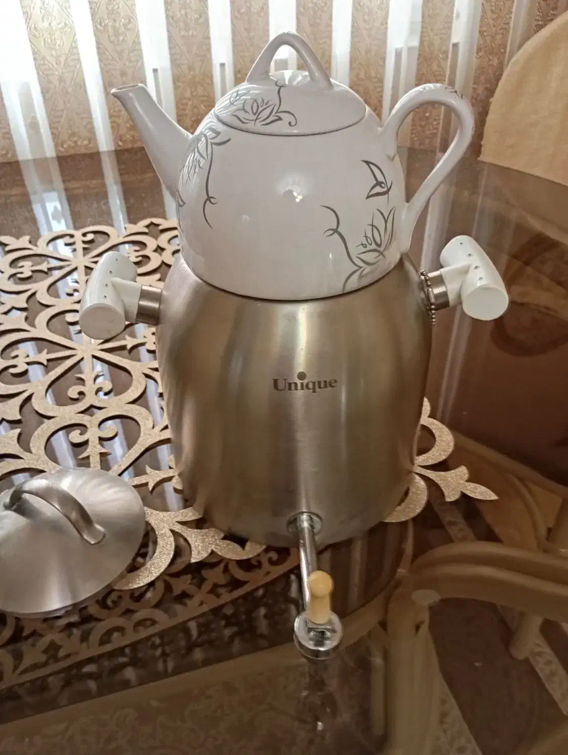 کتری و قوری یونیک اصل مشترک انگلیس و چین|قوری، کتری، قهوهساز دستی|پرند, فاز ۵|دیوار