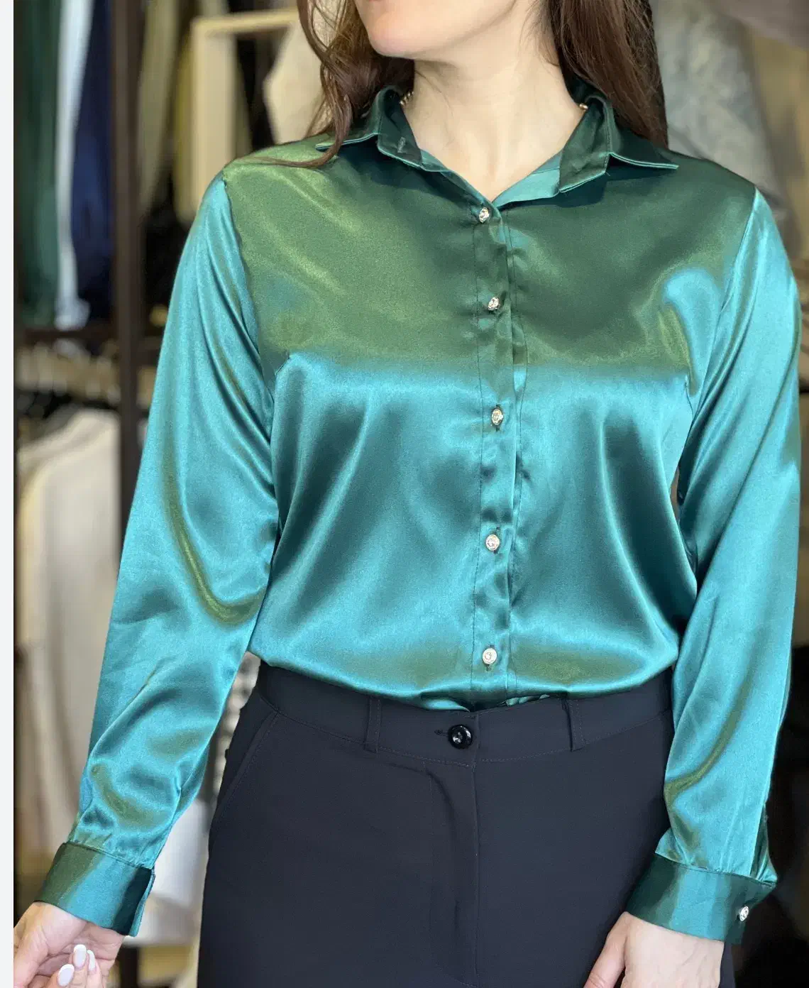 شومیز ساتن مجلسی|لباس|یزد, |دیوار