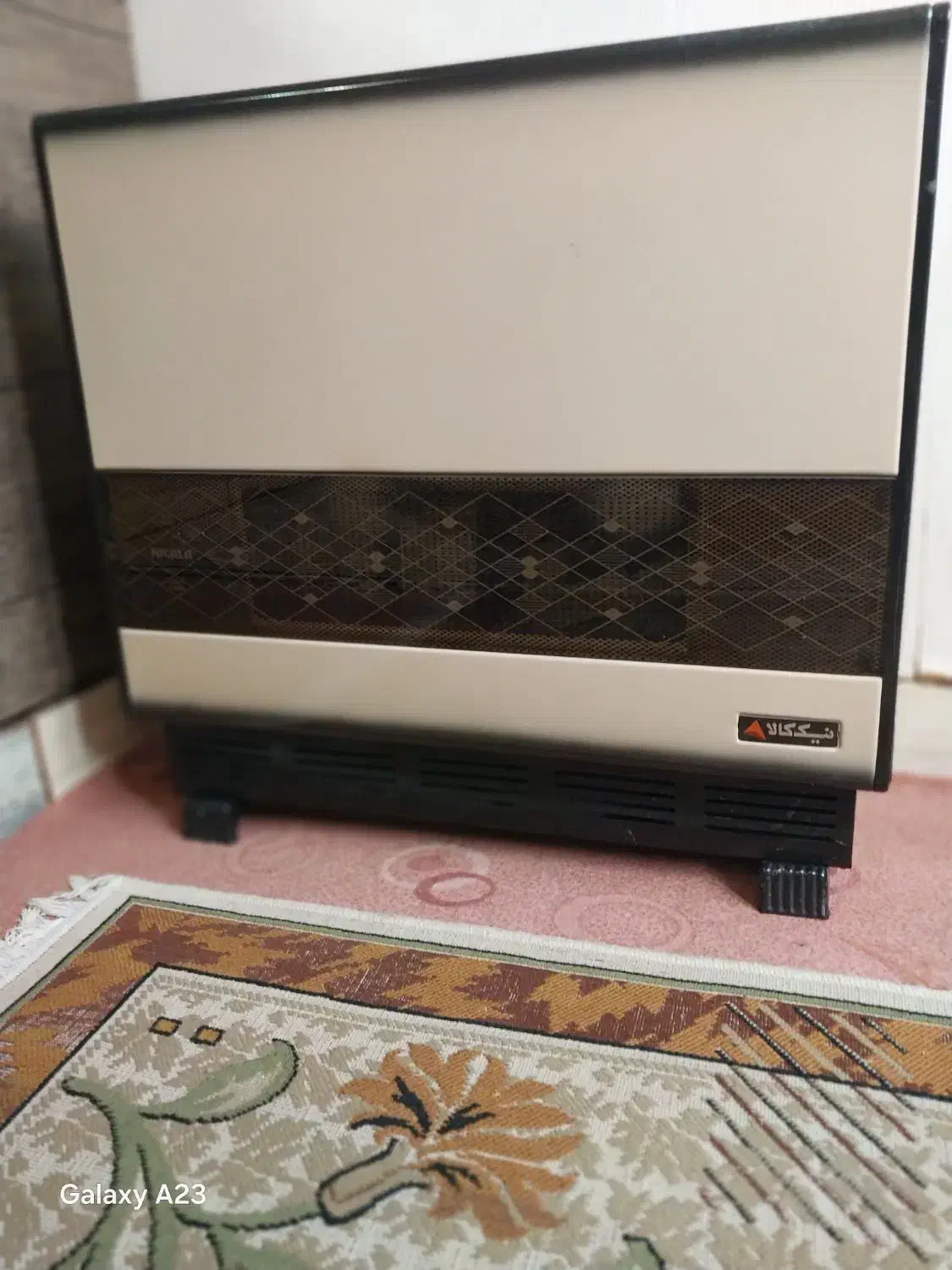 بخاری نیک کالا بزرگ|بخاری، هیتر، شومینه|شاهین دژ, |دیوار