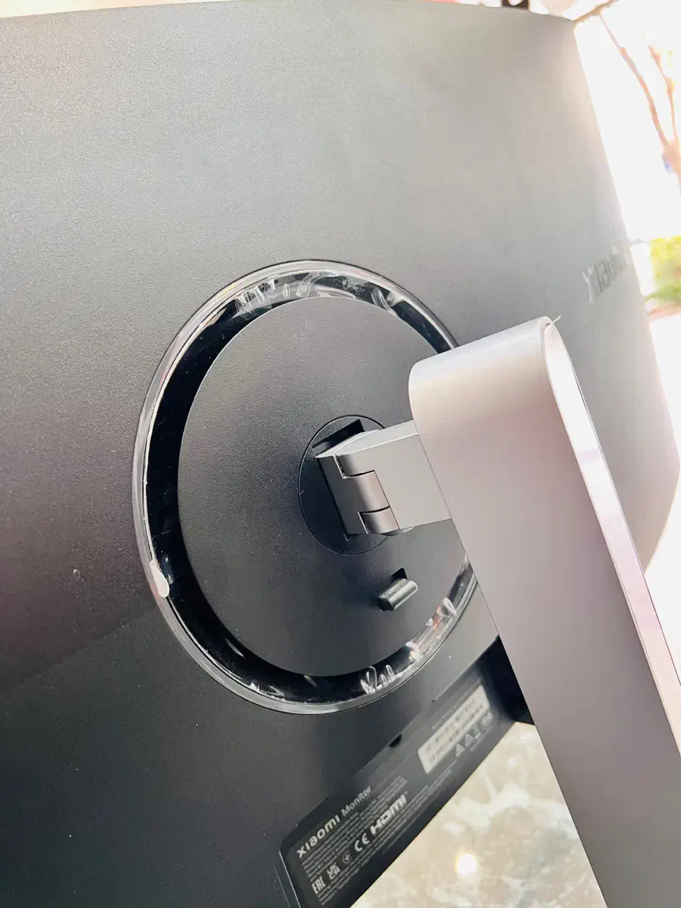 مانیتور منحنی ۳۴ اینچ 4k شیامی / در حد نو|قطعات و لوازم جانبی رایانه|مشهد, دانشجو|دیوار