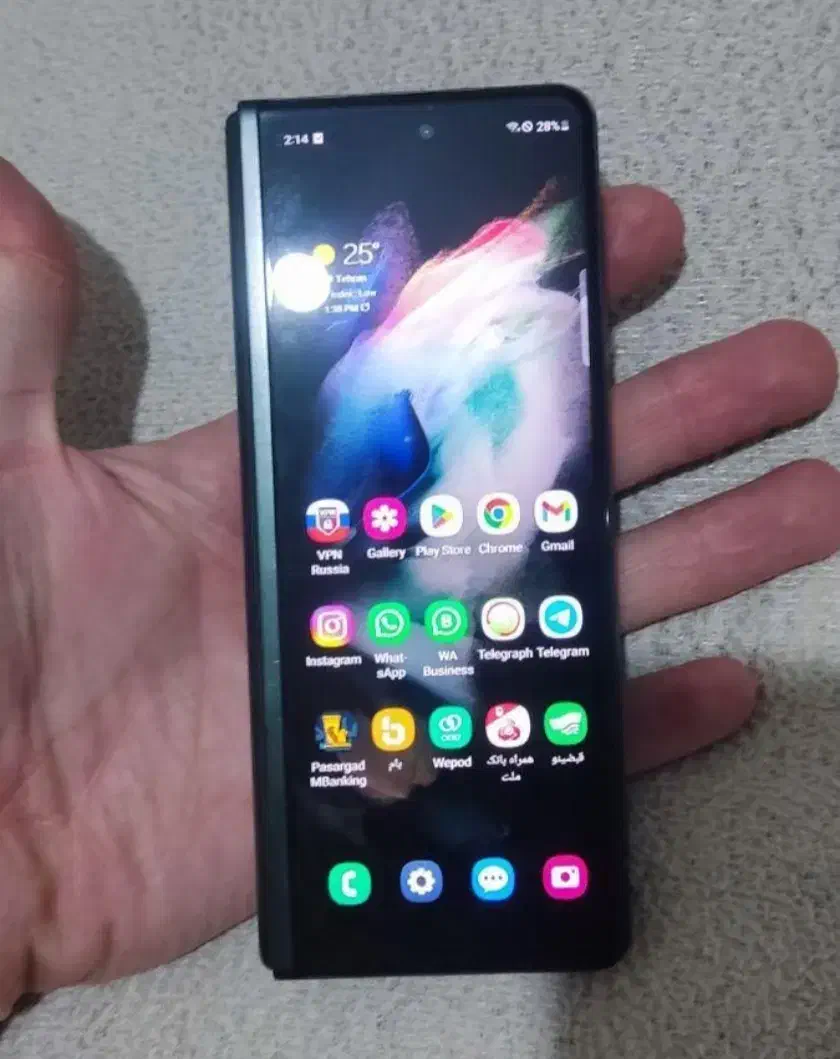 سامسونگ zfold3 واقعا در حد نو|موبایل|قزوین, |دیوار