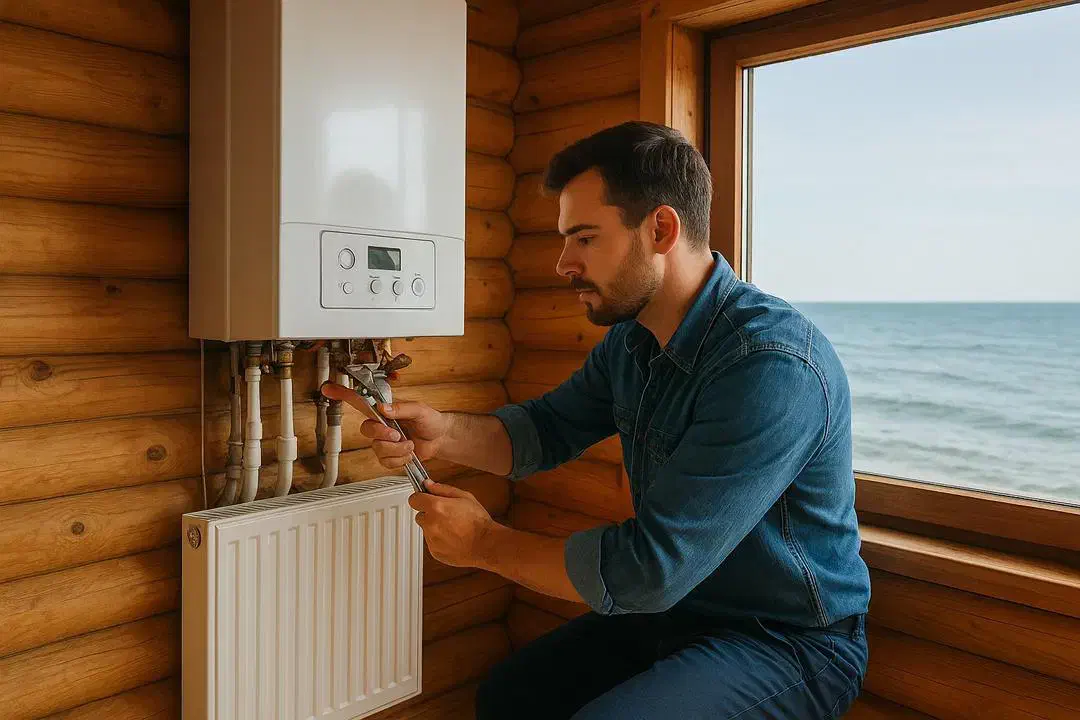 نصب تعمیر پکیج*سرویس پکیج*تعمیرآبگرمکن*موتورخانه|خدمات پیشه و مهارت|رشت, گلسار|دیوار