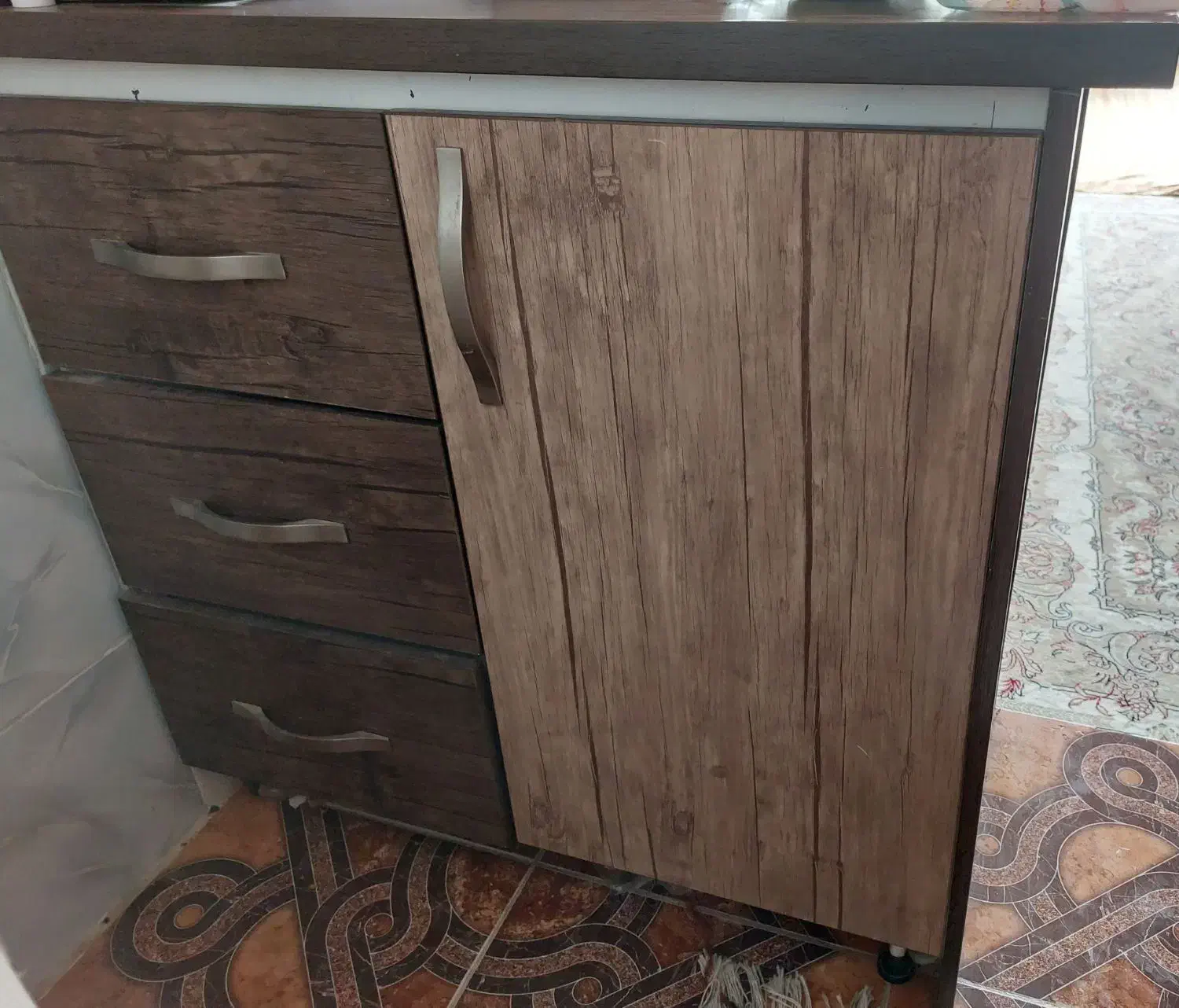 کابینت فلزی|آب‌چکان و نظم‌دهنده ظروف|سبزوار, چهارراه فرودگاه|دیوار