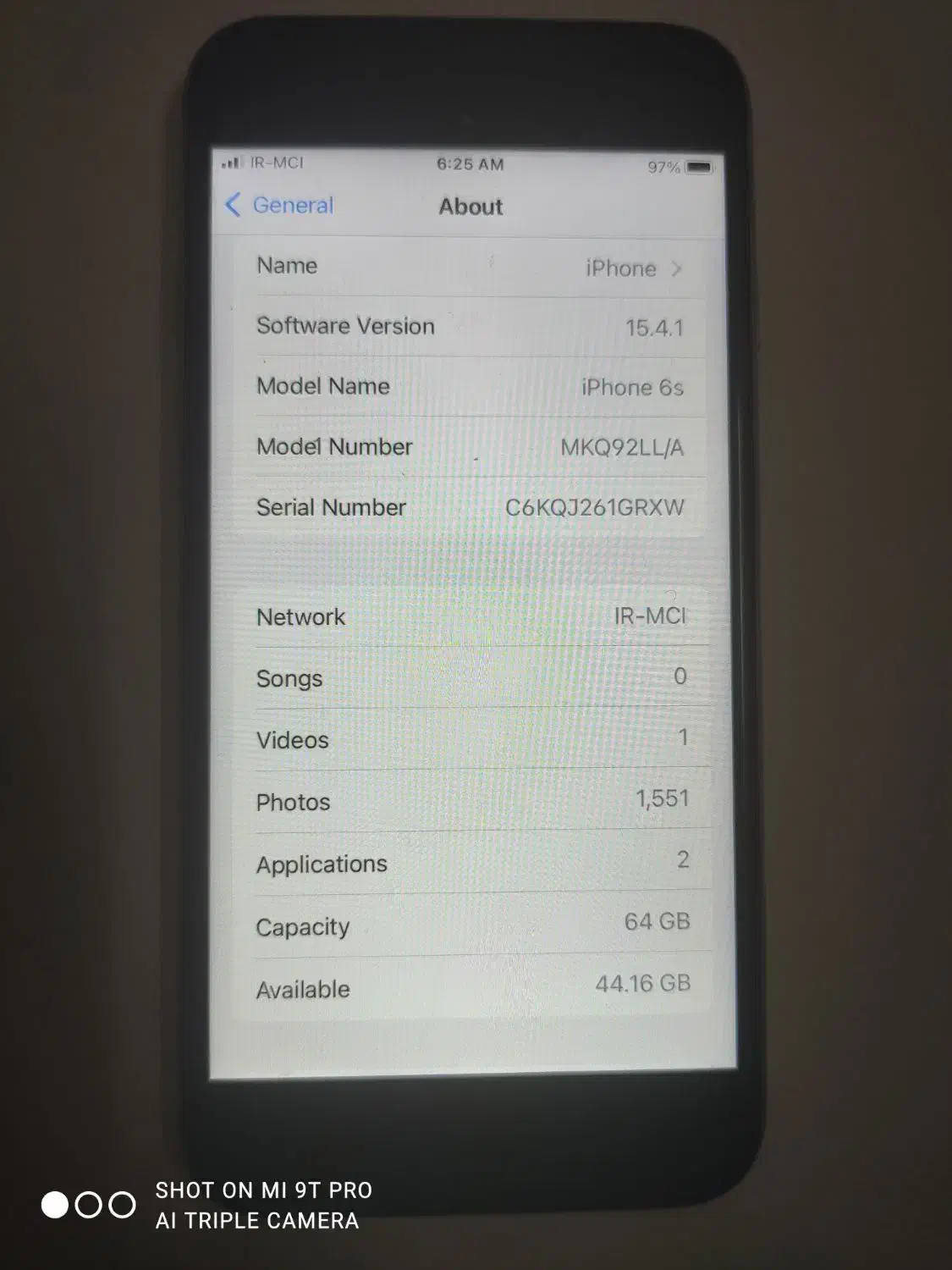 گوشی آیفون ۶ اس|موبایل|زاهدان, |دیوار