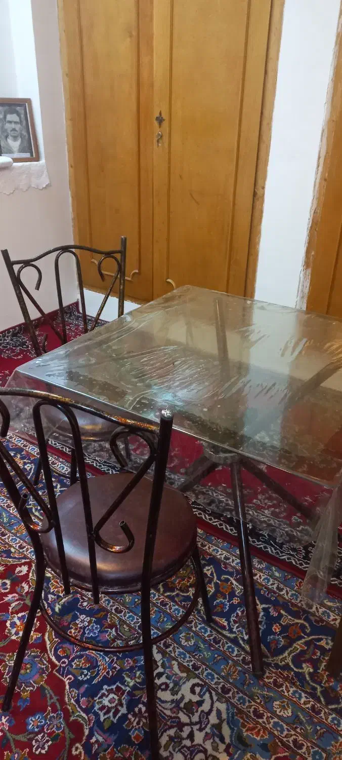 میز و صندلی فلزی|میز و صندلی غذاخوری|شاهرود, |دیوار