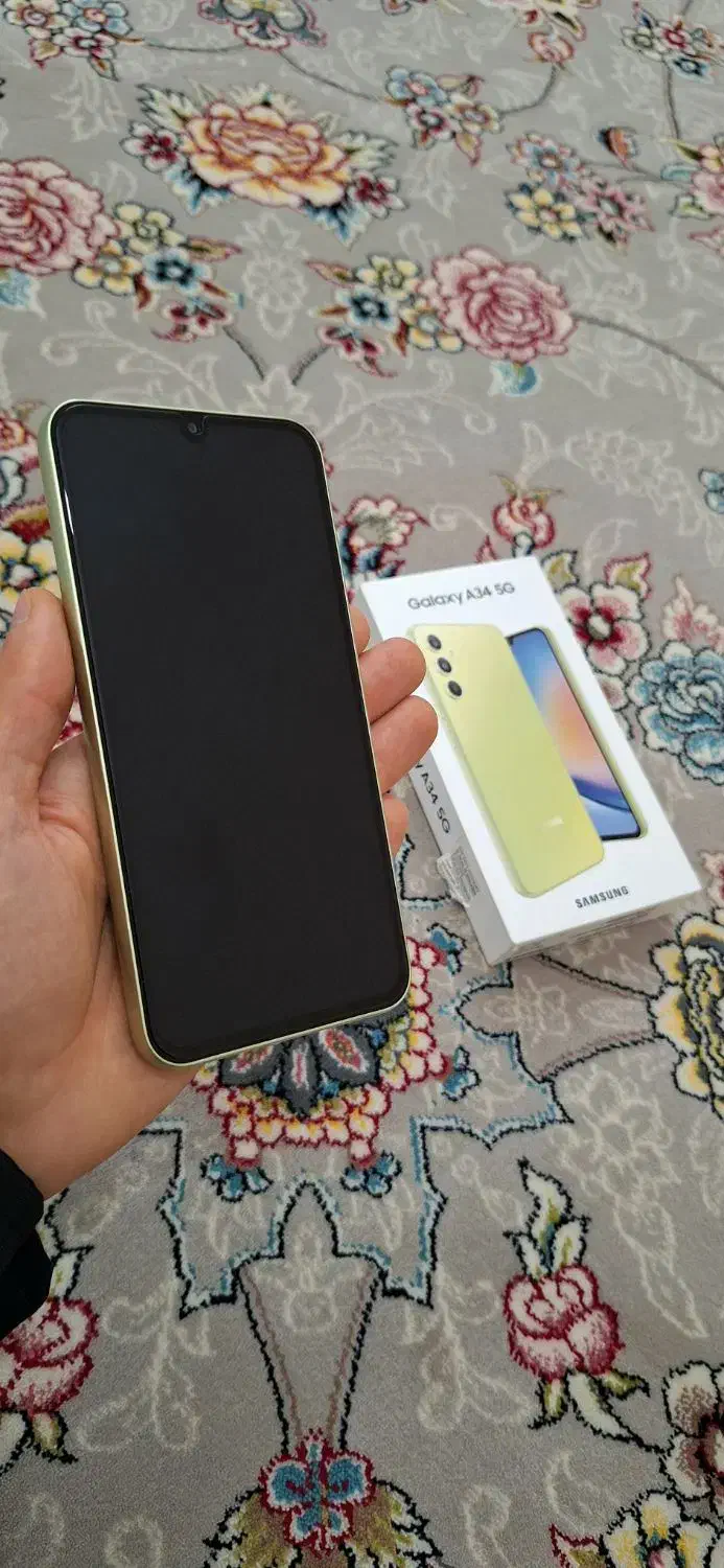 سامسونگ Galaxy A34 5G خشک آکبند آکبند|موبایل|سرپل ذهاب, |دیوار