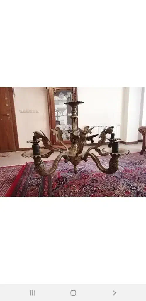 لوستر برنز|لوستر و چراغ آویز|تهران, استقلال|دیوار