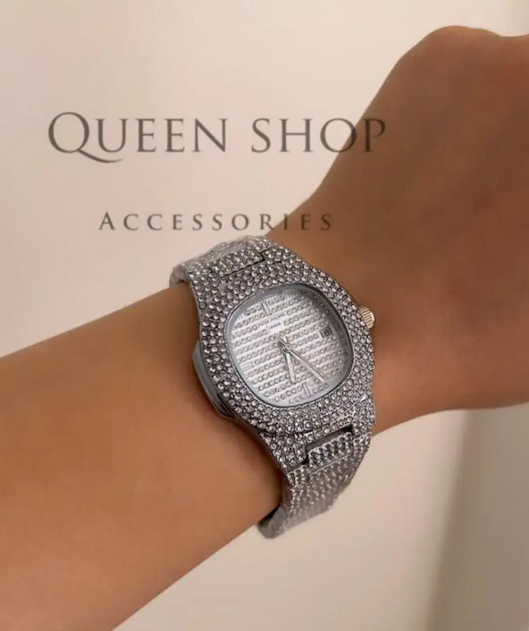 ساعت زنانه دخترانه برندپتک فیلیپ فول نگین|ساعت|تبریز, |دیوار