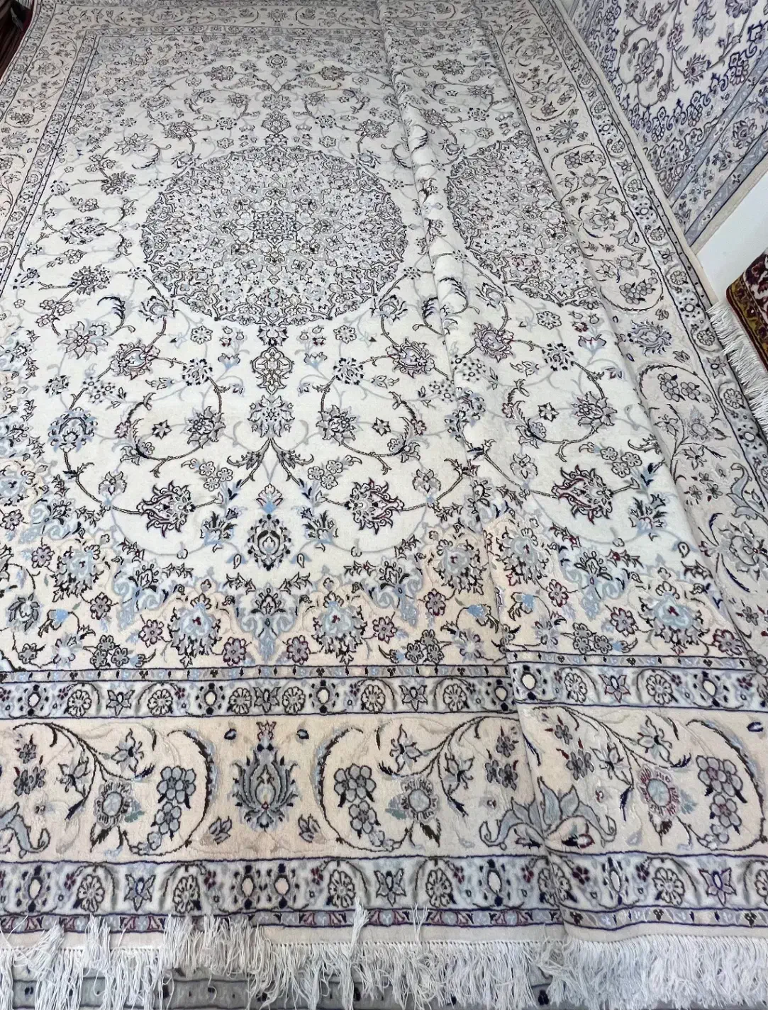 فروش دستباف ۹متری نایین|فرش|اصفهان, شاهزید|دیوار