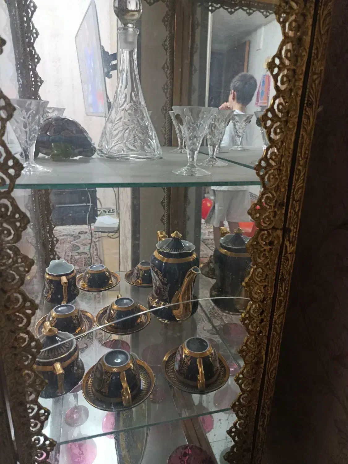 ویترین برنجی|بوفه، ویترین، کنسول|اسلامشهر, مطهری|دیوار