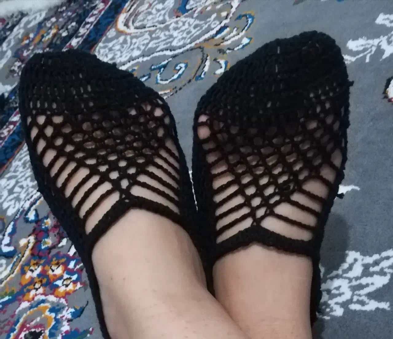 بافت پاپوش در رنگ و سایز دلخواه|لباس|یزد, |دیوار