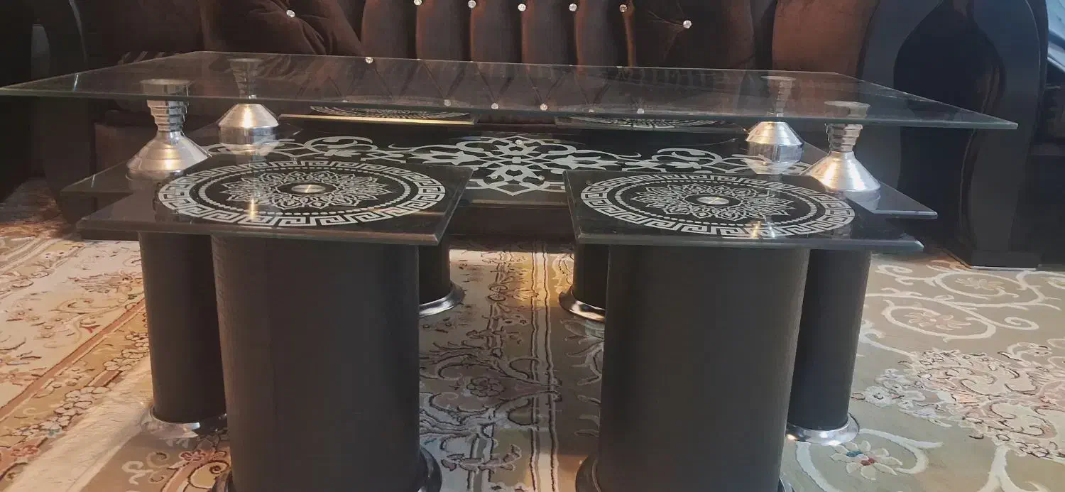 میز جلو مبلی و عسلی|مبلمان خانگی و میز عسلی|پیر بکران, |دیوار