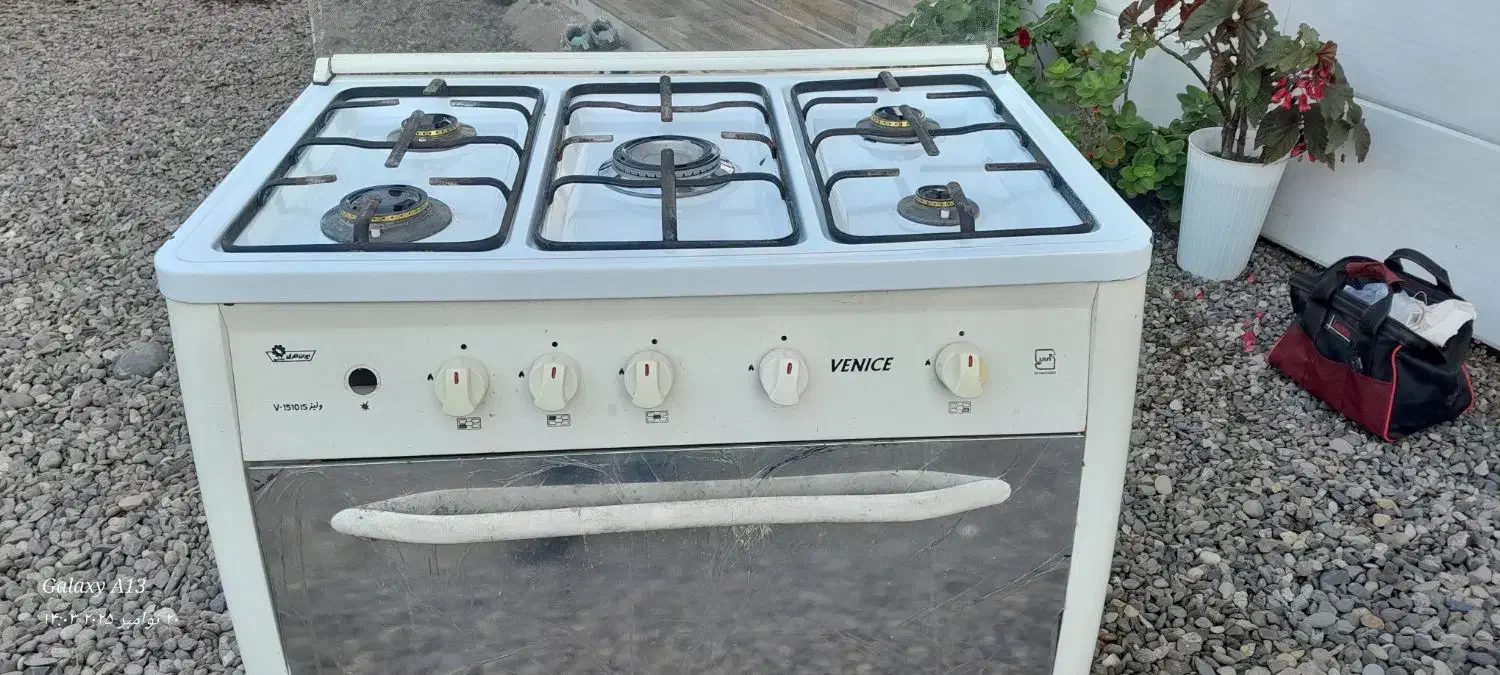 اجاق گاز ۵شعله فر نما|اجاق گاز و لوازم برقی پخت‌وپز|سنگر, |دیوار