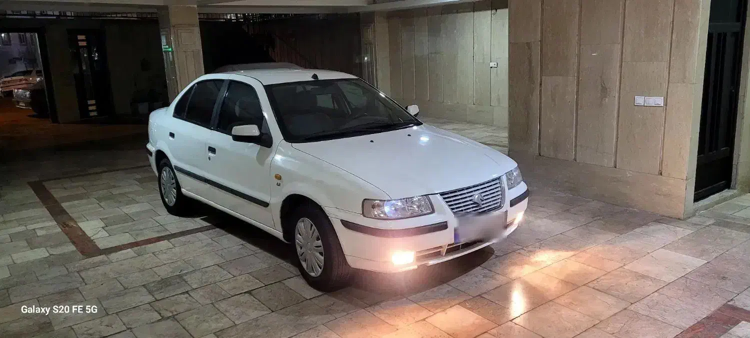 سمند LXدوگانه سوز مدل۹۴سفید|خودرو سواری و وانت|قزوین, |دیوار