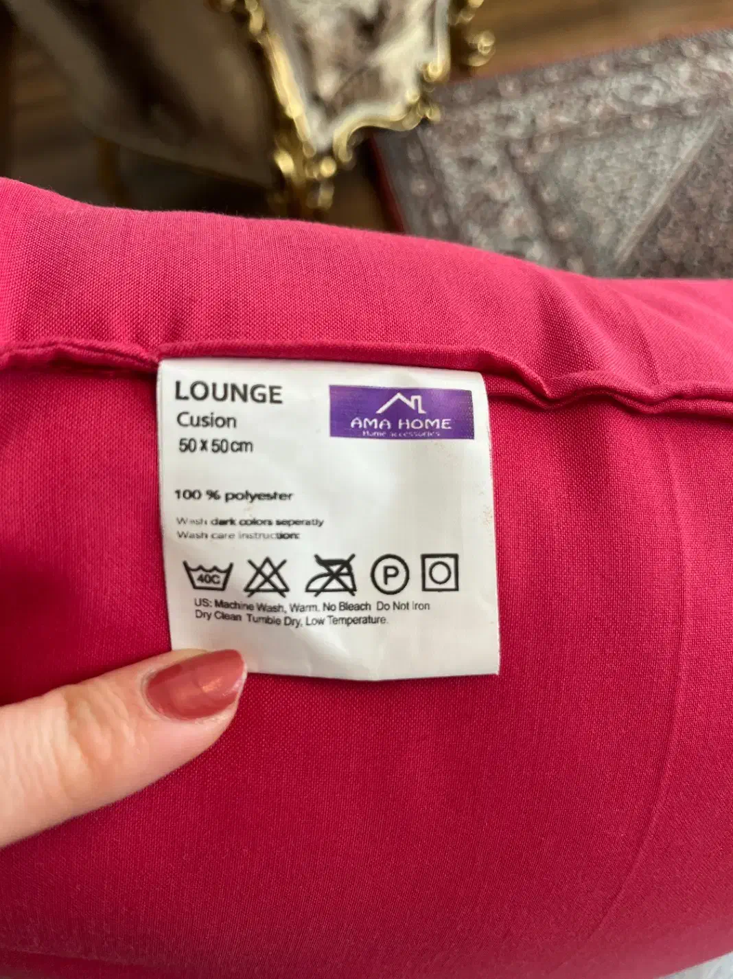 ۴عدد کوسن برند ama home|رختخواب، بالش، پتو|ابهر, |دیوار