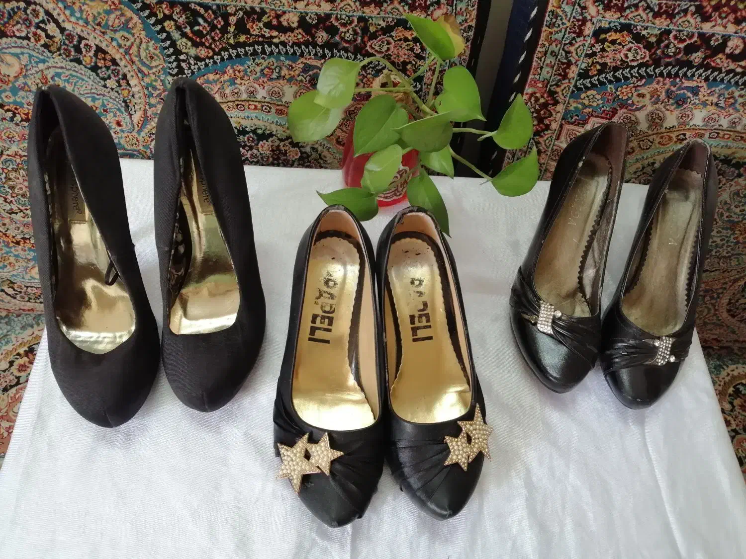 کفش مجلسـی زنانـه|کیف، کفش، کمربند|قم, چهار مردان|دیوار