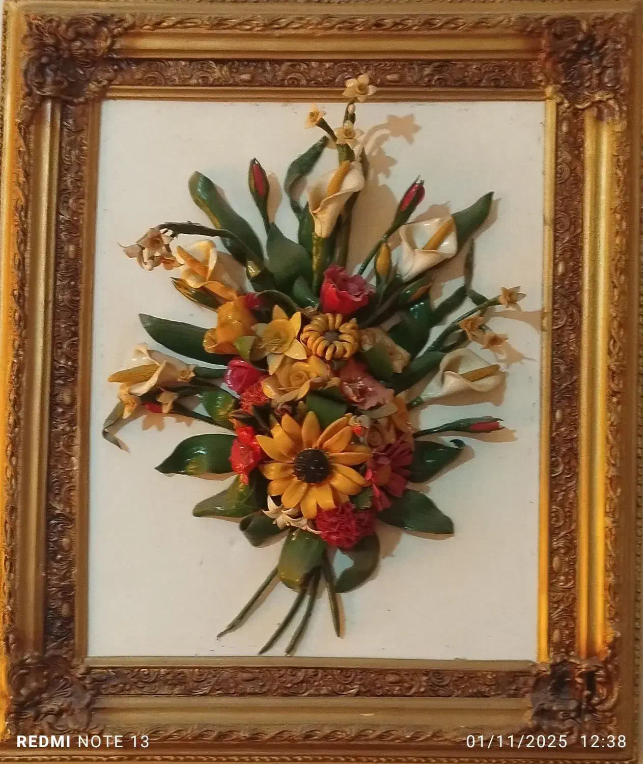 قاب گل چینی|تابلو، نقاشی، عکس|اهواز, فاز ۲ پادادشهر|دیوار