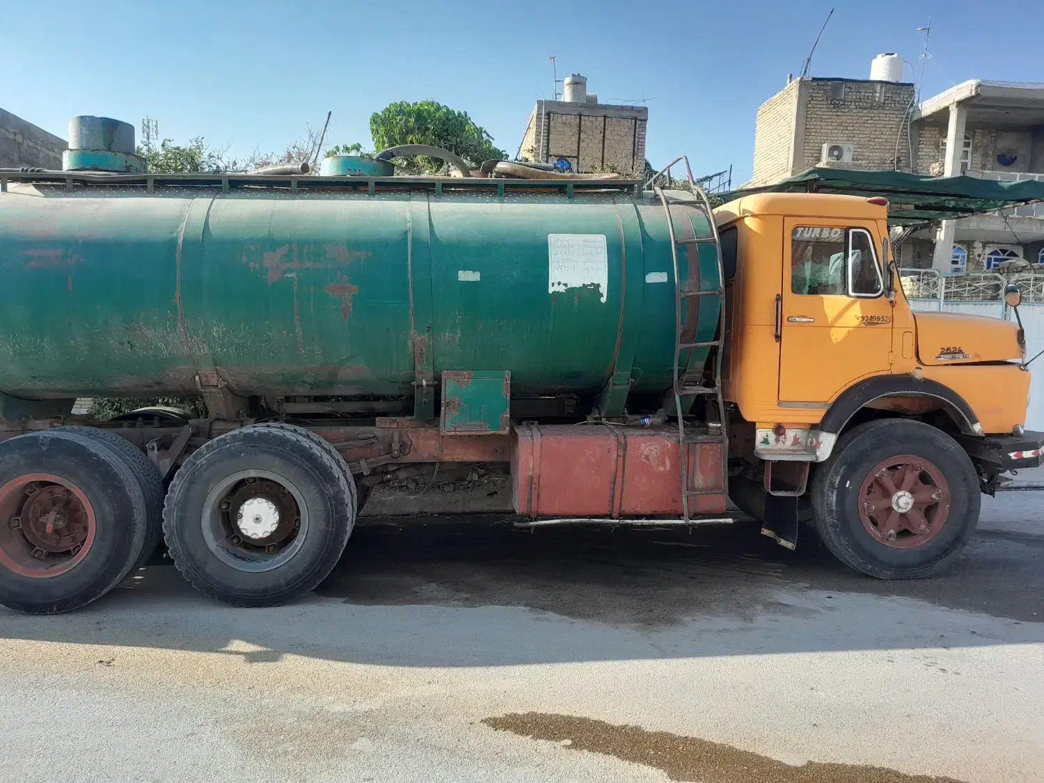 اجاره بنزدهچرخ تانکر اب|خودرو سنگین|جنت, |دیوار