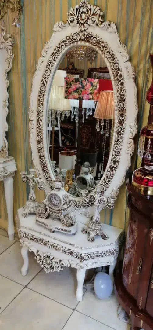 اینه شمعدان مخصوص عروس وداماد|بوفه، ویترین، کنسول|سراوان, |دیوار