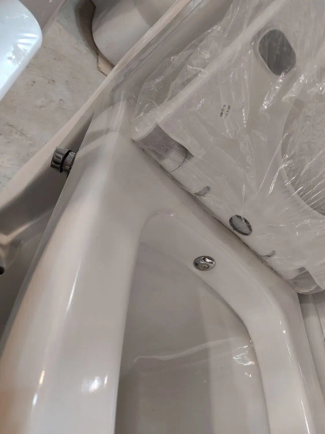 توالت فرنگی شیربیده دار خروجی ده|لوازم سرویس بهداشتی|قزوین, |دیوار