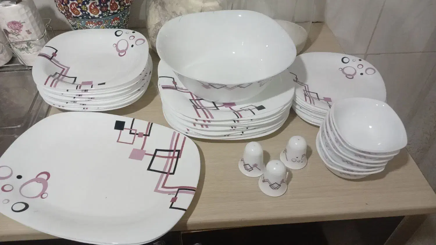 ظرف|ظروف سرو و پذیرایی|رامهرمز, |دیوار