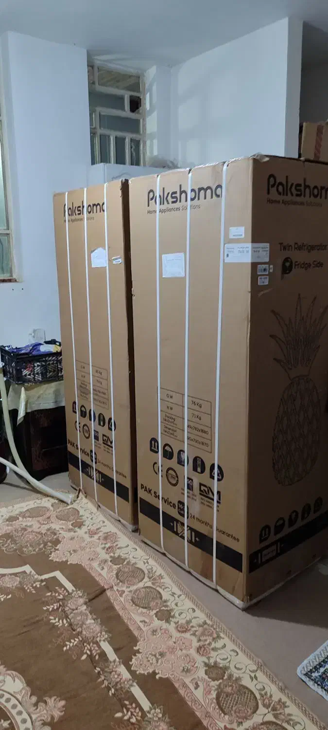 یخچال فریزر پاکشوما دوقلو RTFA901|یخچال و فریزر|خرمآباد, |دیوار