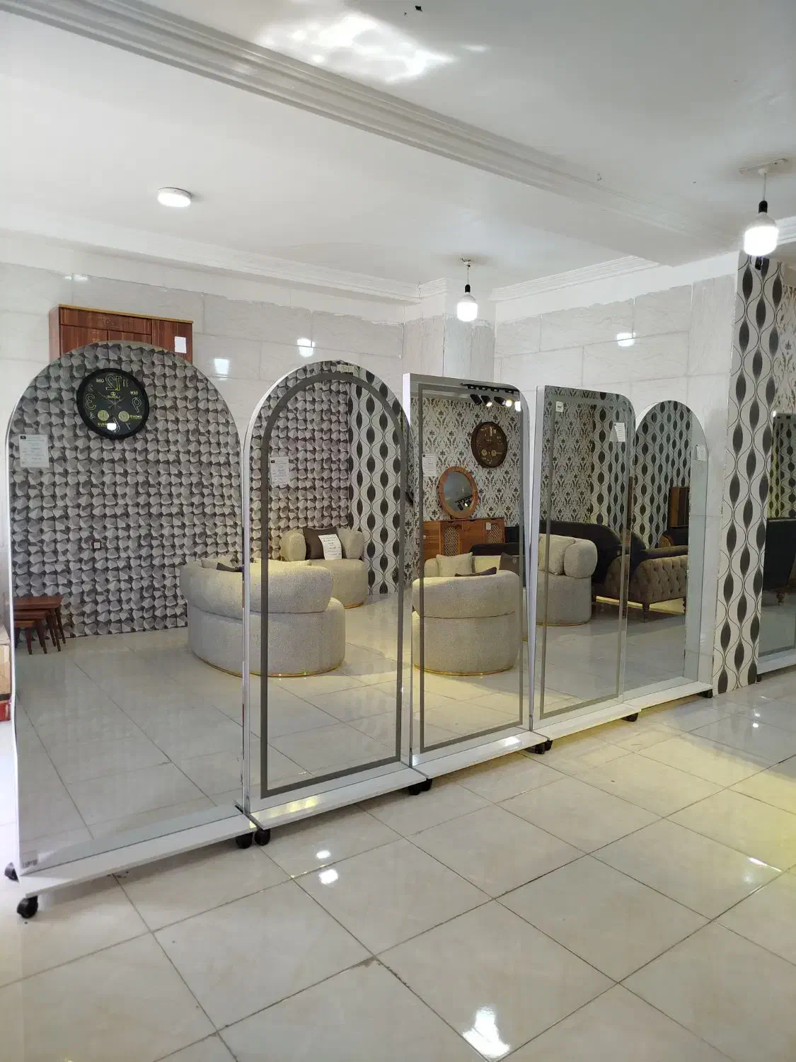 آینه ایستاده لمسی موبایلی سند بلاست|آینه|یاسوج, |دیوار