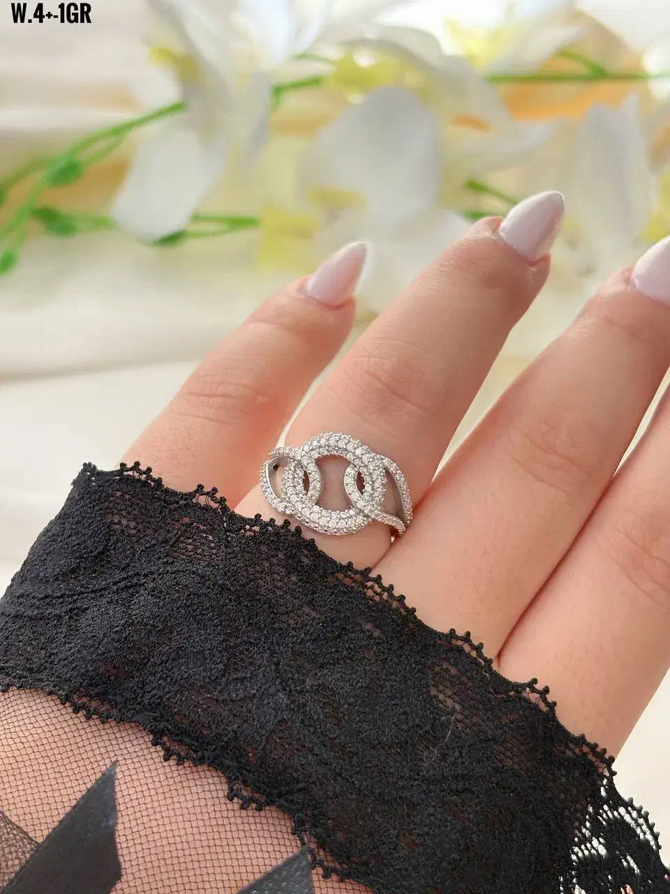 انگشتر نقره مدل هرمس روکش طلا سفید . باطلامونمیزنه|بدلیجات|مشهد, طلاب|دیوار