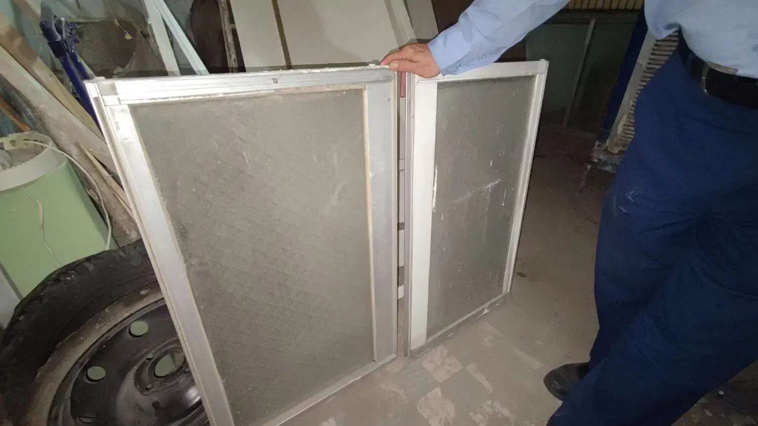 درب و پنجره ساختمان|مصالح و تجهیزات ساختمان|قم, صفائیه|دیوار