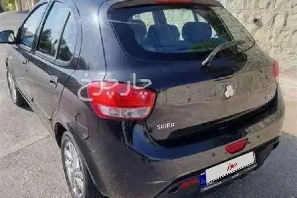 تیبا 96 مشکی|خودرو سواری و وانت|بجنورد, |دیوار