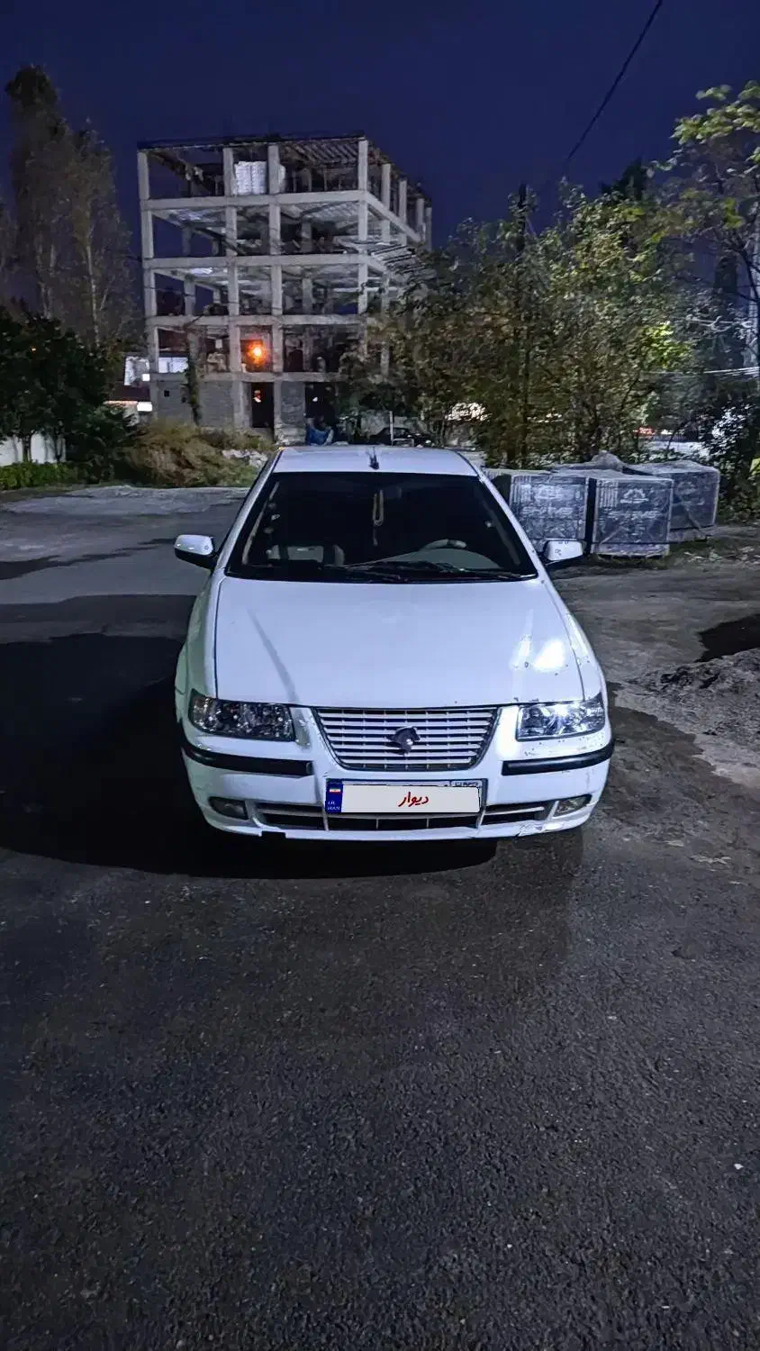 سمند xu7 ۱۳۸۶ سفید صدفی|خودرو سواری و وانت|رامسر, |دیوار