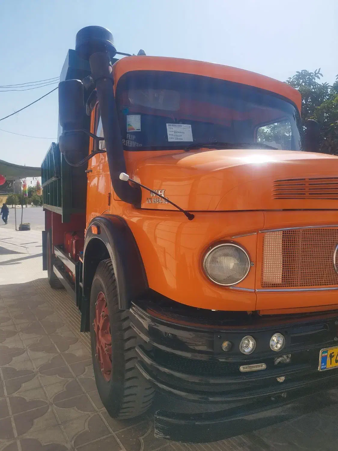 بنز 1924کمپرسی|خودرو سنگین|کازرون, |دیوار