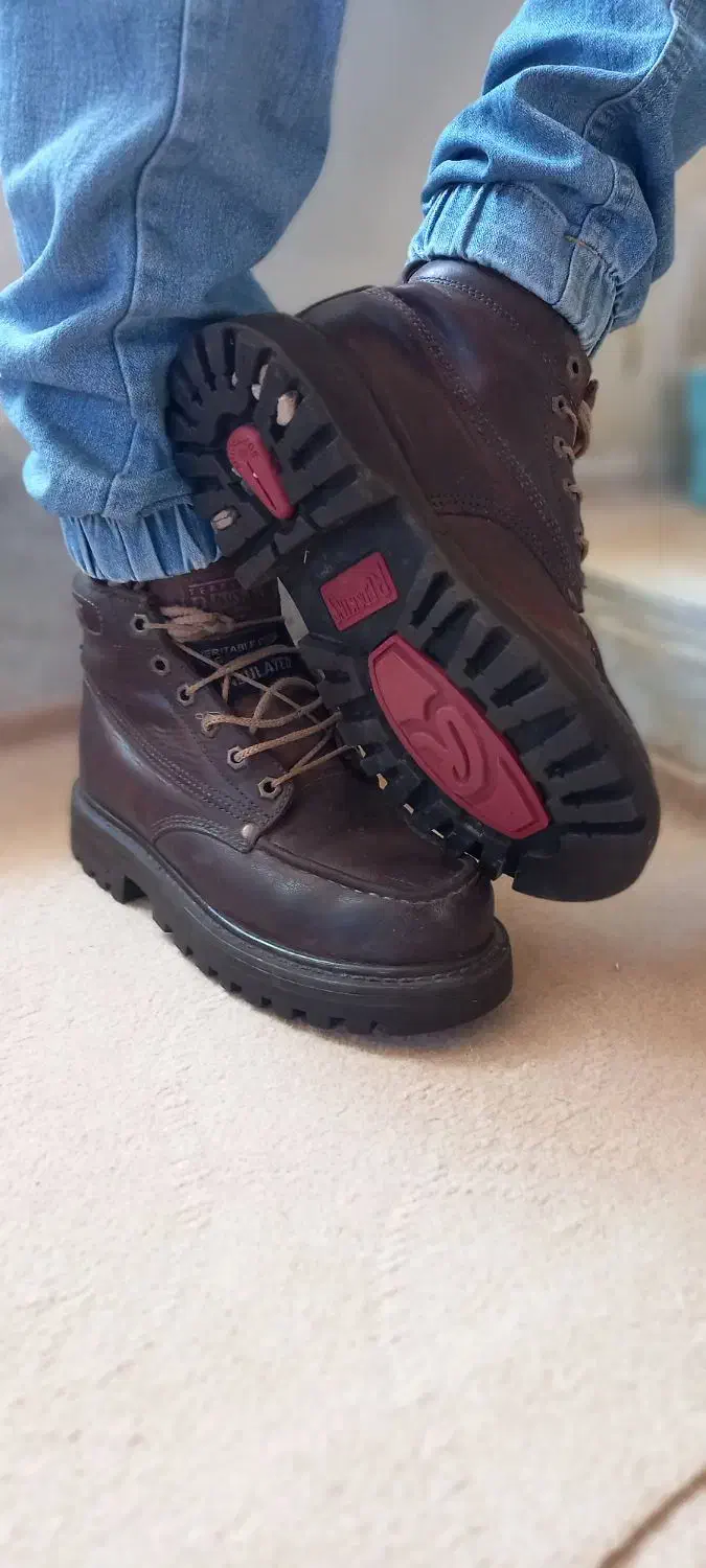 نیم بوت مردانه چرم|کیف، کفش، کمربند|اسفراین, |دیوار