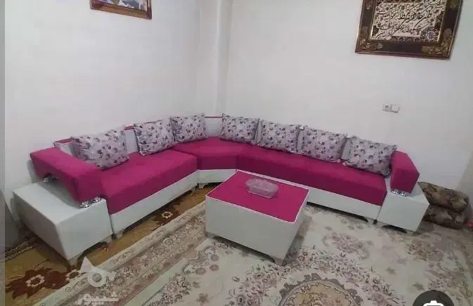 مبل راحتی ال --پارچه های با کیـفیـت وضـد حساسـیت|مبلمان خانگی و میز عسلی|تهران, شهرک شریفی|دیوار