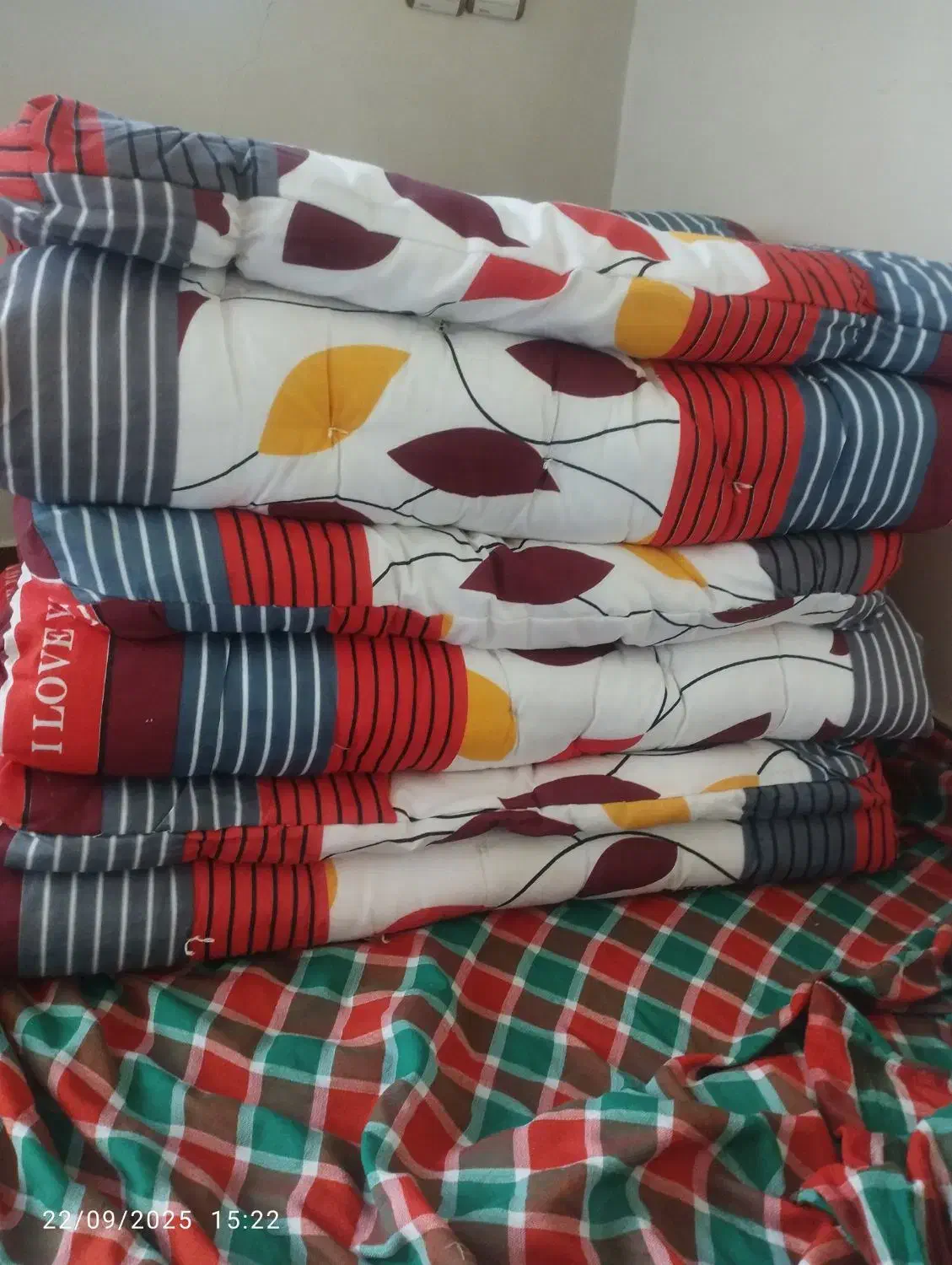 تشک پنبه ای تمیز و نو|رختخواب، بالش، پتو|ایذه, |دیوار