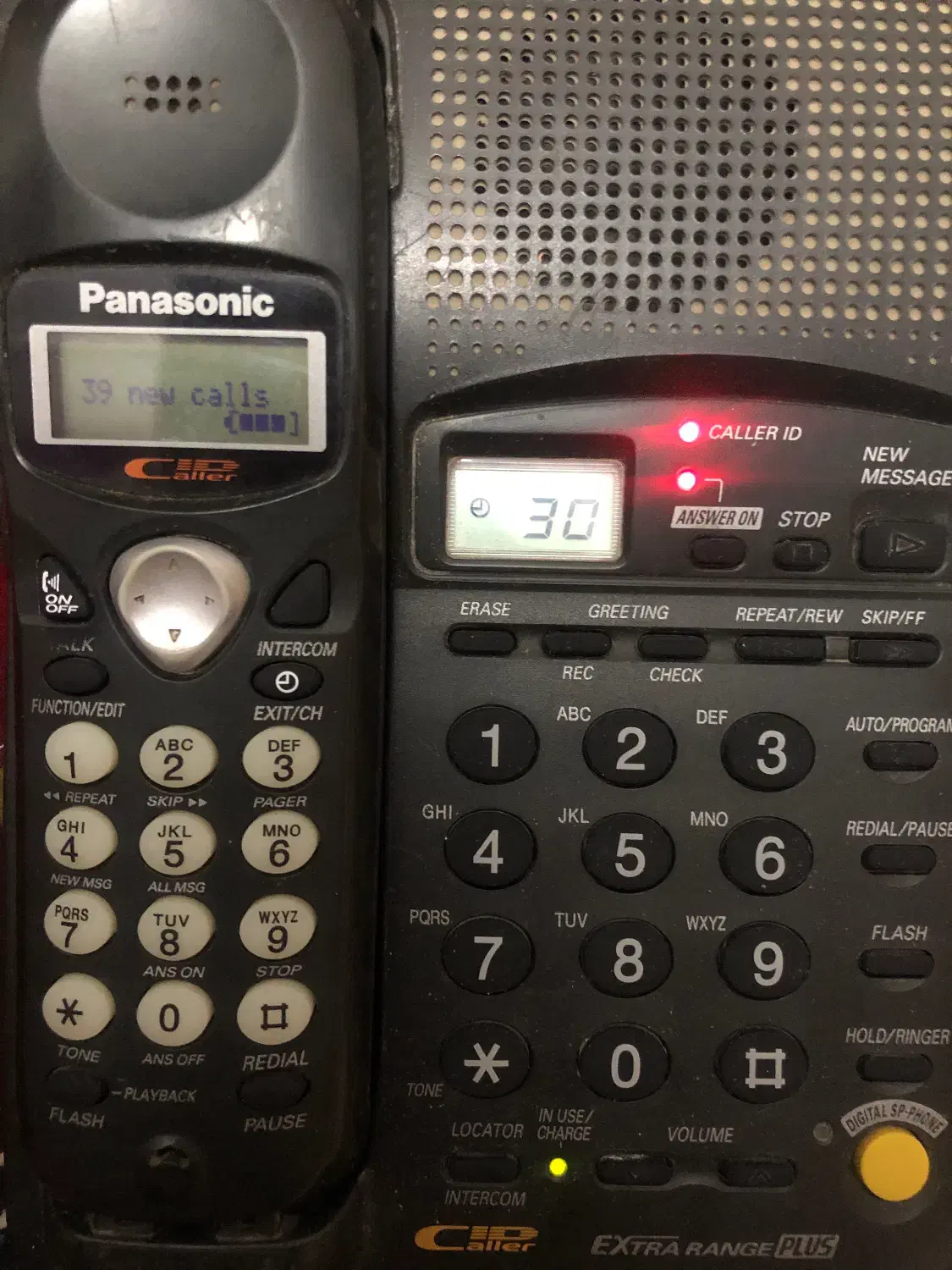 انواع تلفن رومیزی و بی سیم و فکس پاناسونیک پیامگیر|تلفن رومیزی|شیراز, خلیلی|دیوار