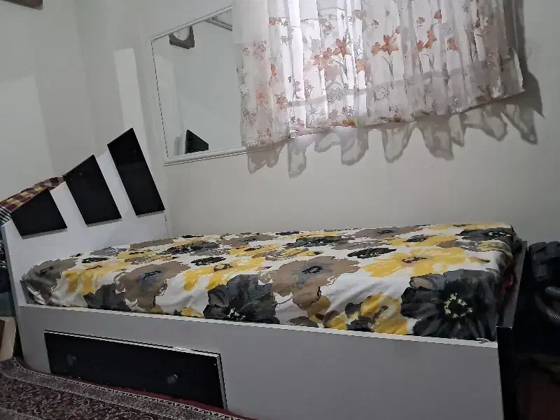 تخت خواب یک نفره|تخت و سرویس خواب|تهران, حکیمیه|دیوار