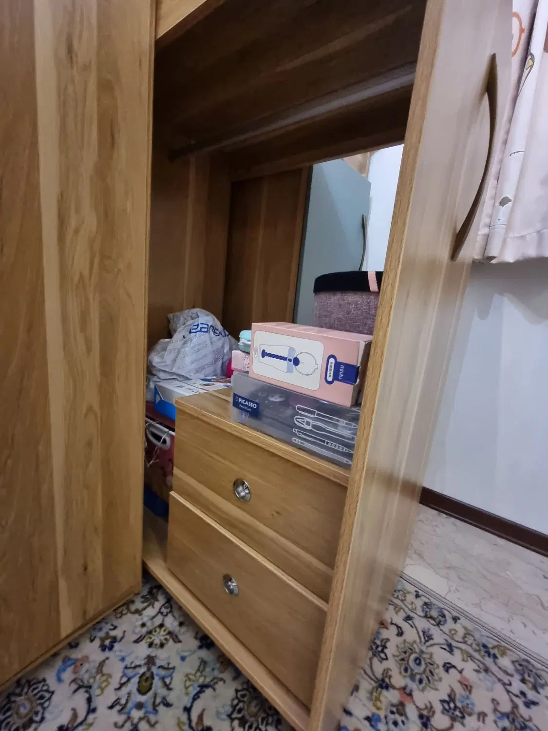 تخت دوطبقه از برند کمجا چوب|تخت و سرویس خواب|تهران, صادقیه|دیوار