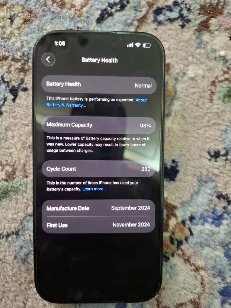 آیفون ۱۶ پرو iPhone 16pro|موبایل|تهران, اقدسیه|دیوار