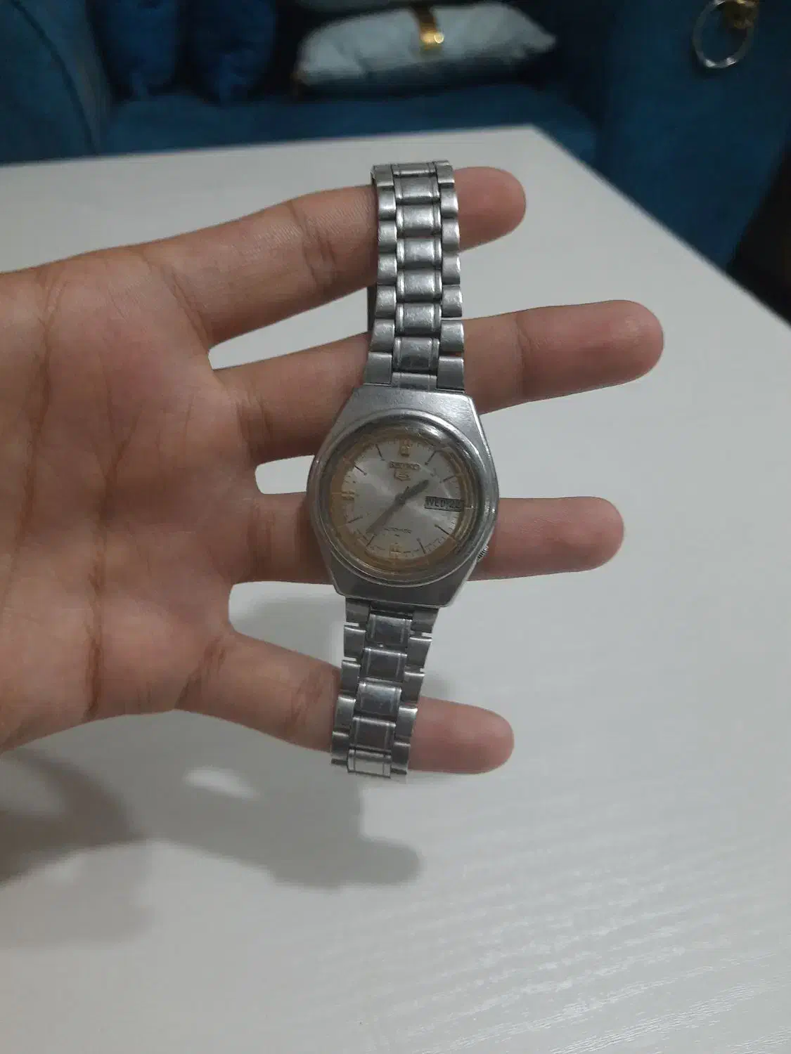 ساعت seiko 5 اصلی ژاپن|ساعت|رباط‌کریم, شترخوار|دیوار