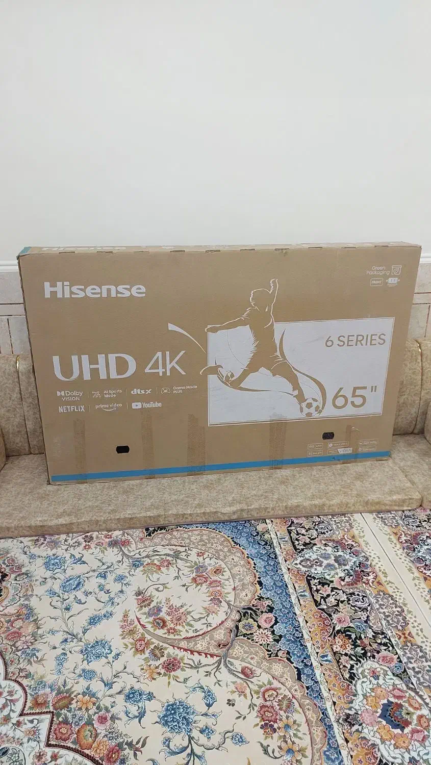 کارتون تلوزیون هایسنس۶۵|تلویزیون و پروژکتور|اهواز, کوی طلاب|دیوار