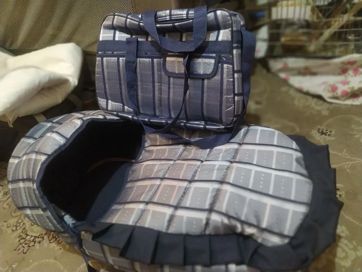 کیف و قنداق فرنگی کاملا نو|اسباب و اثاث بچه|فردیس, شهرک سپاه|دیوار