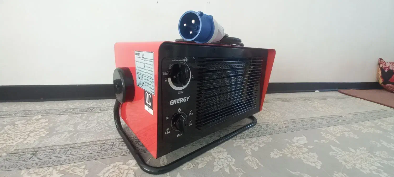 هیتربخاری برقی تکفاز انرژی|بخاری، هیتر، شومینه|میانه, |دیوار