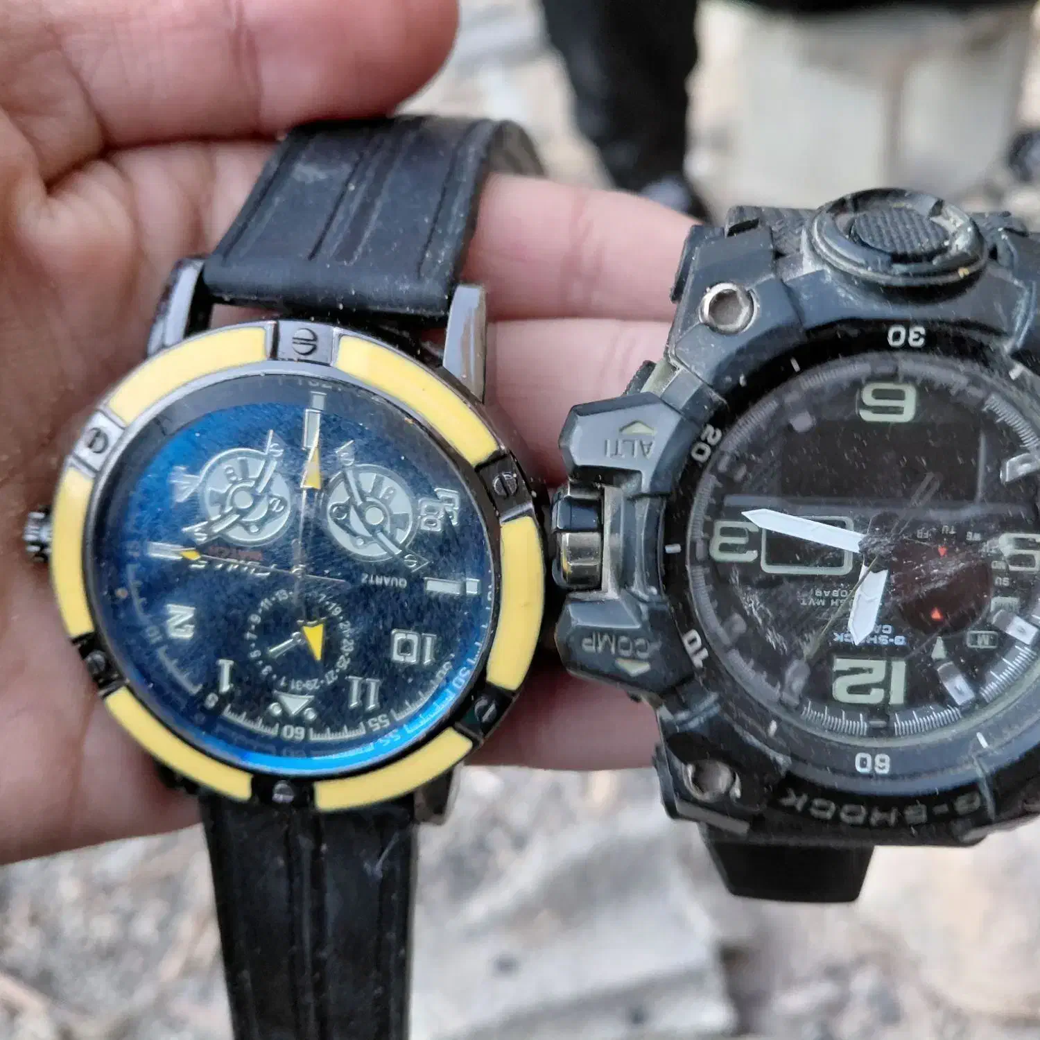 دو ساعت|ساعت|اقلید, |دیوار